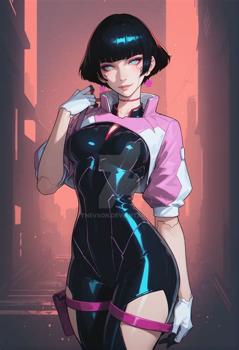 Sasha Yakovleva Cyberpunk: Edgerunners by TNevson on DeviantArt