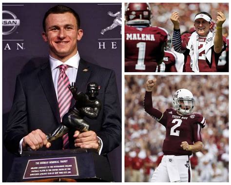 Johnny Manziel Football Heisman