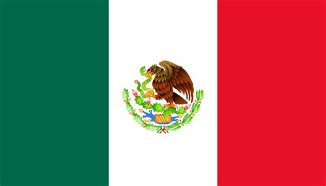 m mexican flag - Clip Art Library