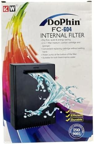 Dophin FC-604 Internal Filter Box for Aquarium Fish Tank | Suitable for ...