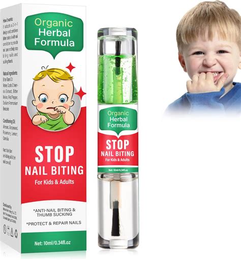 Amazon.com : Control-It Natural Nail Biting & Thumb Sucking Solution ...