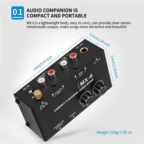 MX-4 Phono Preamp Professional Line Preamplifier | Ubuy India