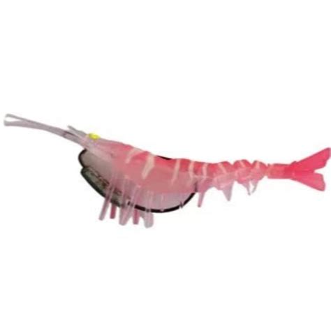 Gfin Crazy Shrimp Soft Plastic Baits With Jig Head | 5 Inch
