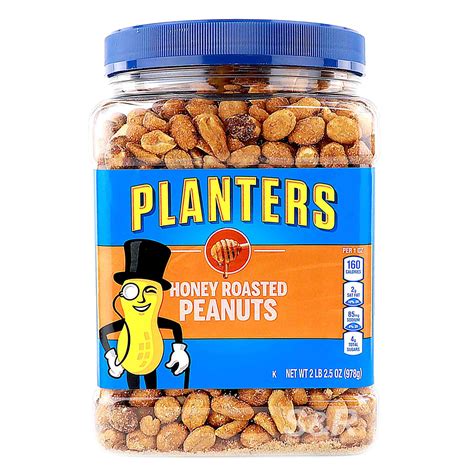Planters Honey Roasted Peanuts 978g