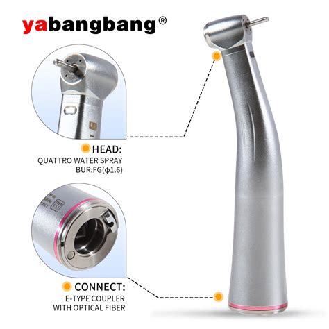 Nsk S NSK Style Dental Low Speed Contra Angle Handpiece - E-Type Push ...