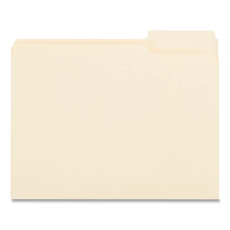UNV12113 - Top Tab File Folders, 1/3-Cut Tabs: Assorted, Letter Size, 0 ...