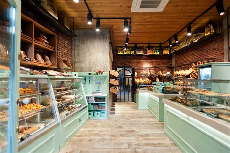 Modern Cafe Interior Bakery Design