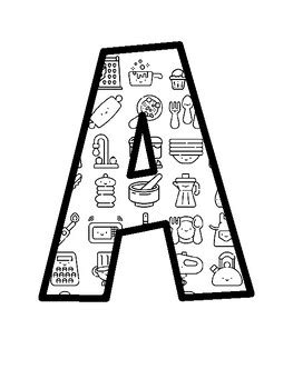 Cooking Bulletin Board Letters, Cooking Bulletin Board Décor Kit school ...
