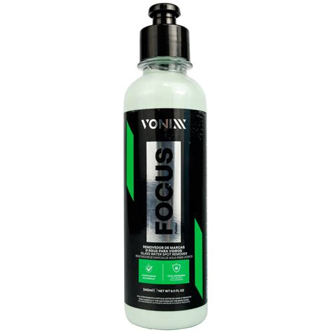 Vonixx Focus 240ml ? Removedor de Marcas de Água, Vidros e Espelhos sem ...