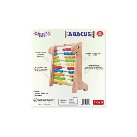 Funskool Giggles Abacus Wood Educational Toy – Rainbow Toys