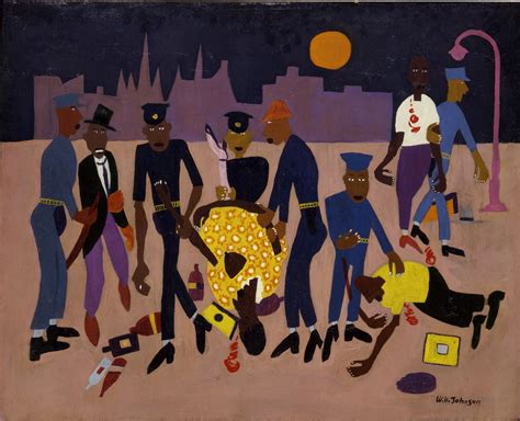William Johnson painted race riots in ‘Moon Over Harlem,’ at the ...