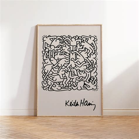 Keith Haring, Keith Haring Poster, Keith Haring Print,printable Wall ...