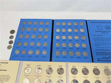 Lot #122 - Completed Fifty State Quarter Set - Completed Washington ...