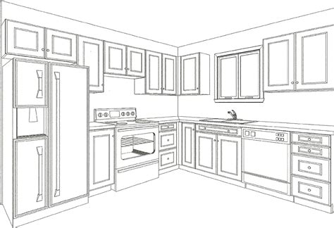 Image result for Draw a Kitchen Layout