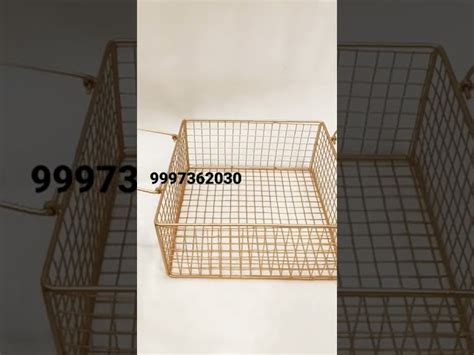 Metal Wire Basket - Metal Jali Basket Hamper Manufacturer from Moradabad