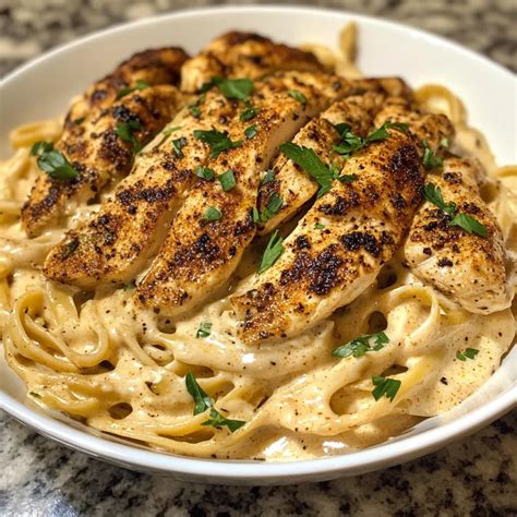 Irresistible Blackened Cajun Chicken Alfredo Recipe