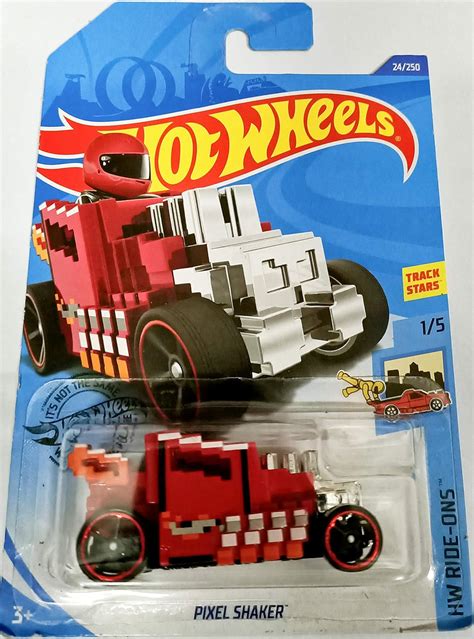 Buy hot wheels pixel shaker, series name hw ride-ons, scale 1:64 , one ...