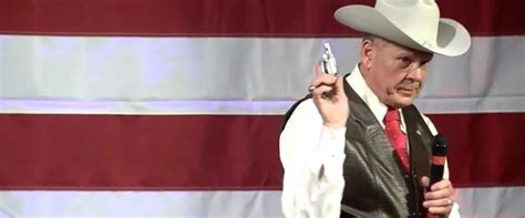 Image result for roy moore pistol