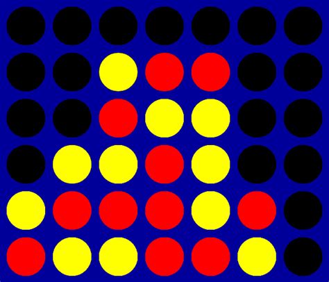 Connect 4 Code 的图像结果