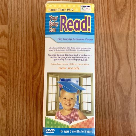 Your Baby Can Read 5 DVD Box Set Word Cards Homeschool Early Reading ...