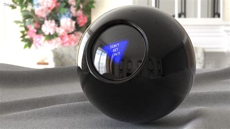 3D Magic 8 Ball Answer No - TurboSquid 1999859