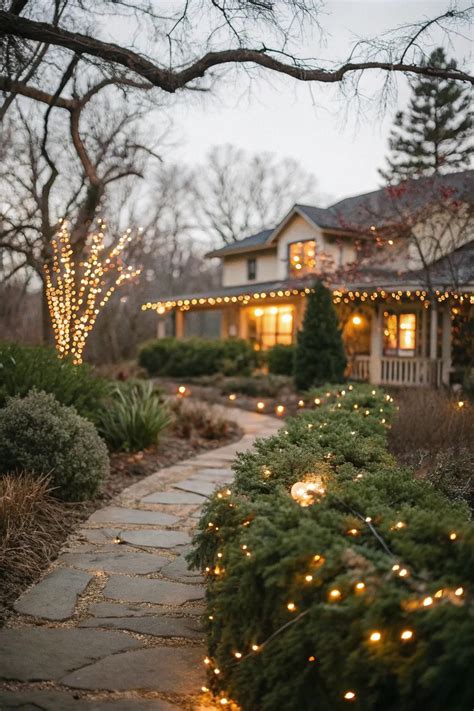 20+ Inspiring Ranch House Christmas Lights Ideas - Oh Loft