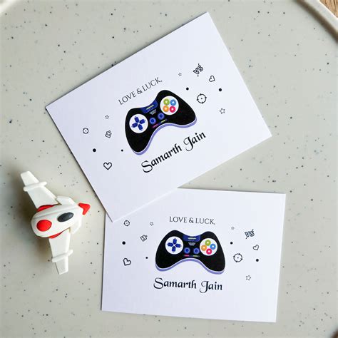 Gaming Console Set of Gift Tags – Cuckoo & Crow