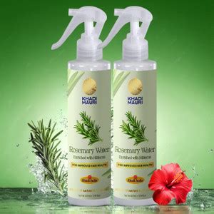 Khadi Mauri Herbal Rosemary Water Spray for Hair Growth & Fights ...