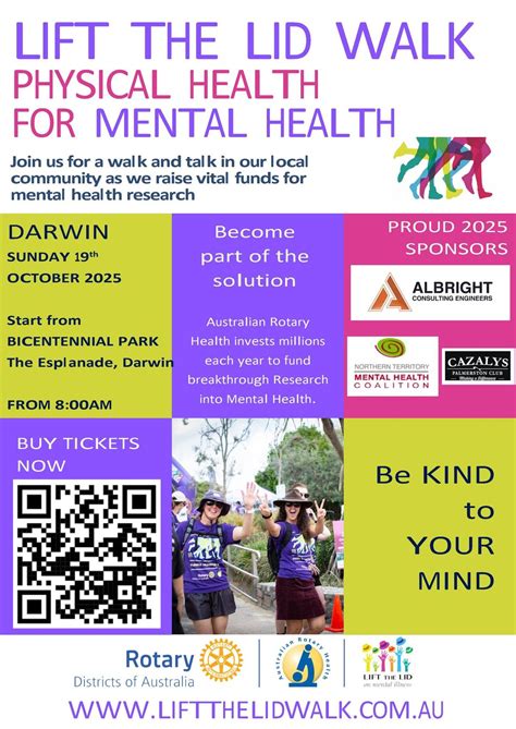 Australian Rotary Health Lift the Lid Walk 2025, Bicentennial Park, the ...