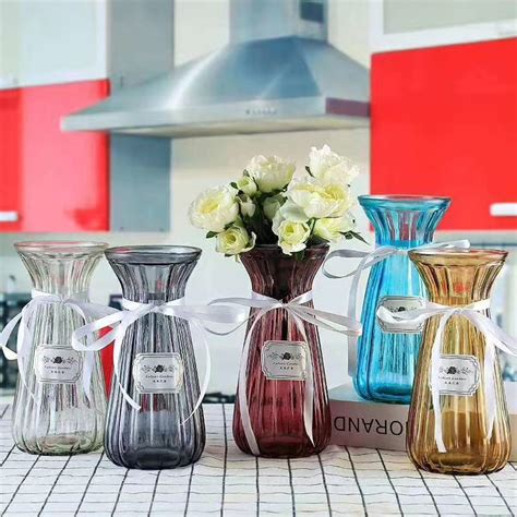彩色花瓶 - 工艺品瓶 - 江苏天实玻璃科技有限公司 - 江苏天实玻璃科技有限公司