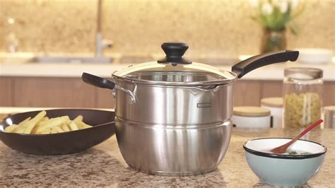 304 Stainless Steel Multi-function Cooking Pot Milk Pot Cookware ...