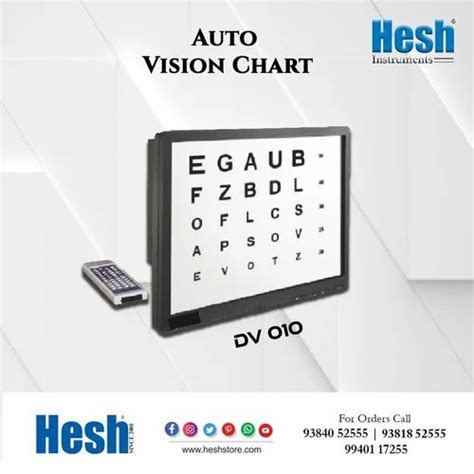 Vision Testing Instruments - Eye Sided Reading Chart Manufacturer from ...