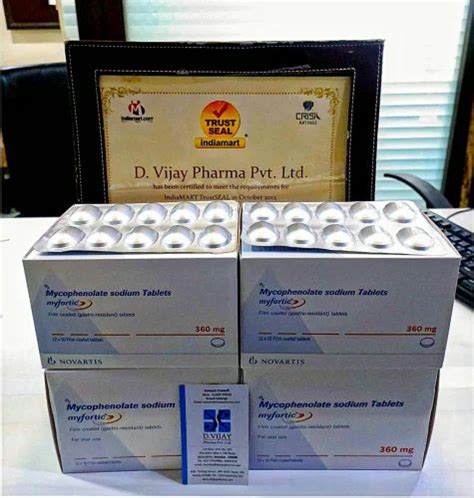 Nephrology Drugs - Myfortic 360Mg/180Mg Tablet Wholesaler from Mumbai