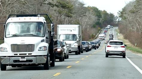 Traffic On Sagamore Bridge