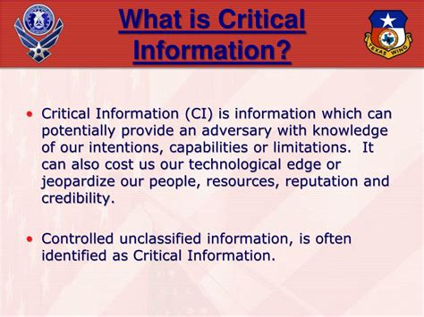 Critical Information Example OPSEC 的图像结果