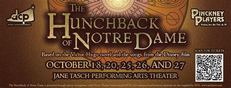 The Hunchback of Notre Dame presented by Dexter Comm Players and ...