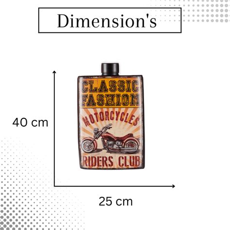Whiskey Bottle Wall Decor - Motorcycles Riders Club — eazy wagon