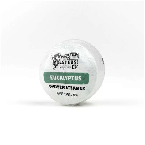 Eucalyptus Shower Steamer | Spinster Sisters Co. | Plant-based Skin ...