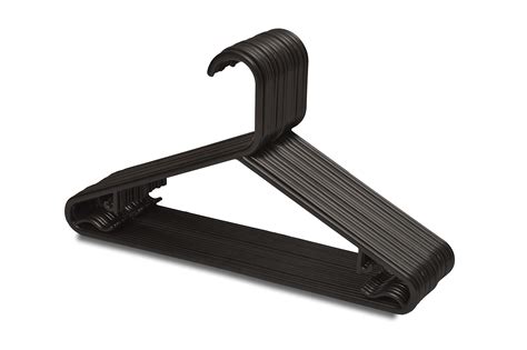 Kapco Heavy Duty Clothes Hangers 50 Pack 40cm Wide Black | Desertcart INDIA