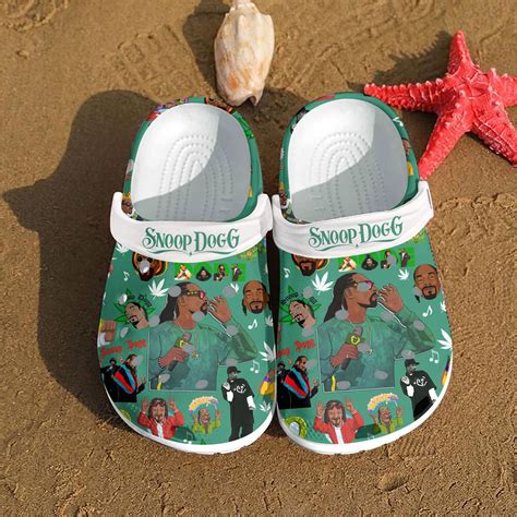 Snoop Dogg Music Crocs Crocband Clogs Shoes - Monsterry