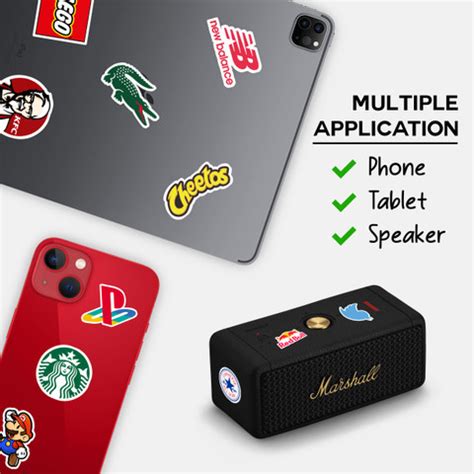 CodersParadise 3 cm Cool Aesthetic Vinyl Stickers for Mobile Phone ...