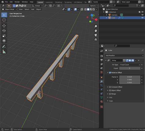 Array Object Offset Blender 的图像结果