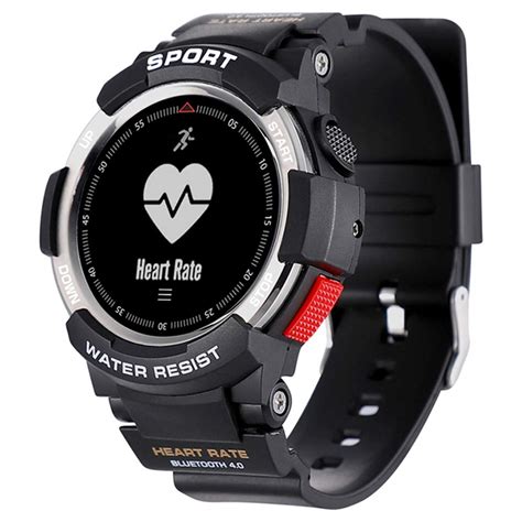 NO.1 F6 Smartwatch NRF51822 Chip IP68 Waterproof Sleep Monitor Remote ...
