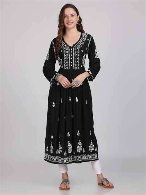 Gowns and Anarkali – Chikankari fabric