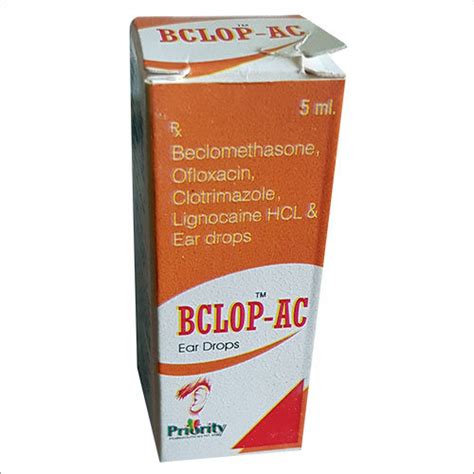 Bclop - AC Ear Drops Priority Pharmaceuticals Pvt Ltd.