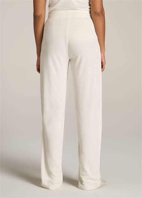 Open-Bottom Waffle Lounge Pants for Tall Women | American Tall
