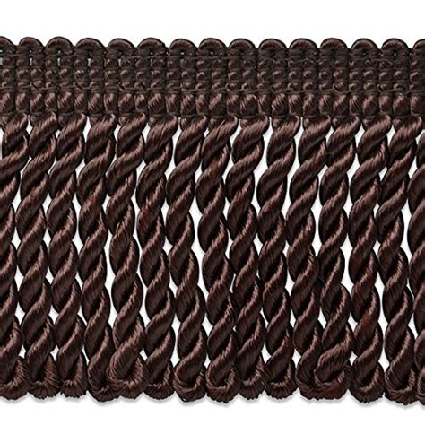 Expo International 3" Cadee Bullion Fringe Trim, 10 yd., Chocolate ...
