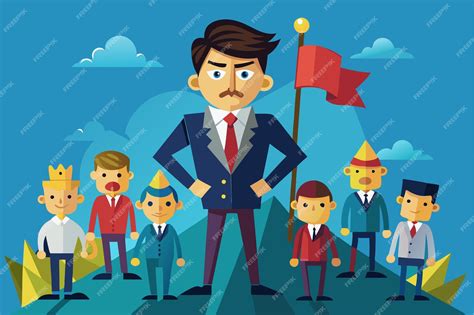 Leader Cartoon 的图像结果