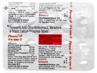 Pause Xt Tablet 10 - Uses, Side Effects, Dosage, Price | Truemeds
