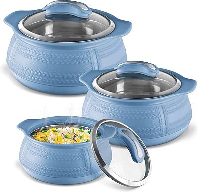 Buy Milton Venice Jr. Insulated Inner Stainless Steel Casserole, Set of ...